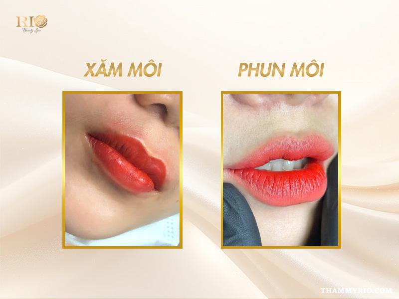 Phun xăm thẩm mỹ: Những bí mật trong ngành phun xăm 7 So sánh phun xăm môi hiện đại và xăm môi truyền thống