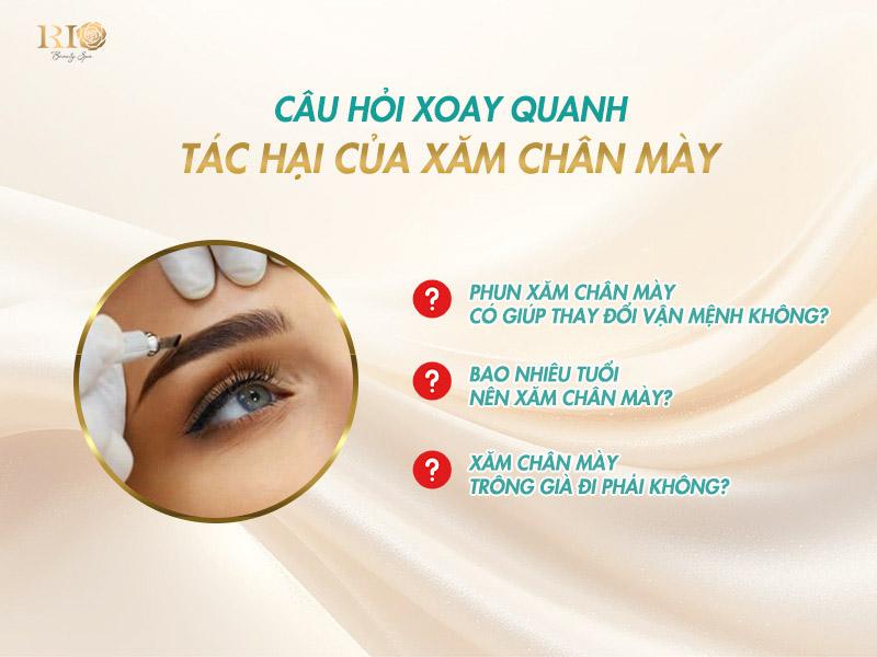 Tác hại của xăm chân mày - Có nên xăm chân mày không? 9 Những lưu ý quan trọng để tránh tác hại của xăm chân mày