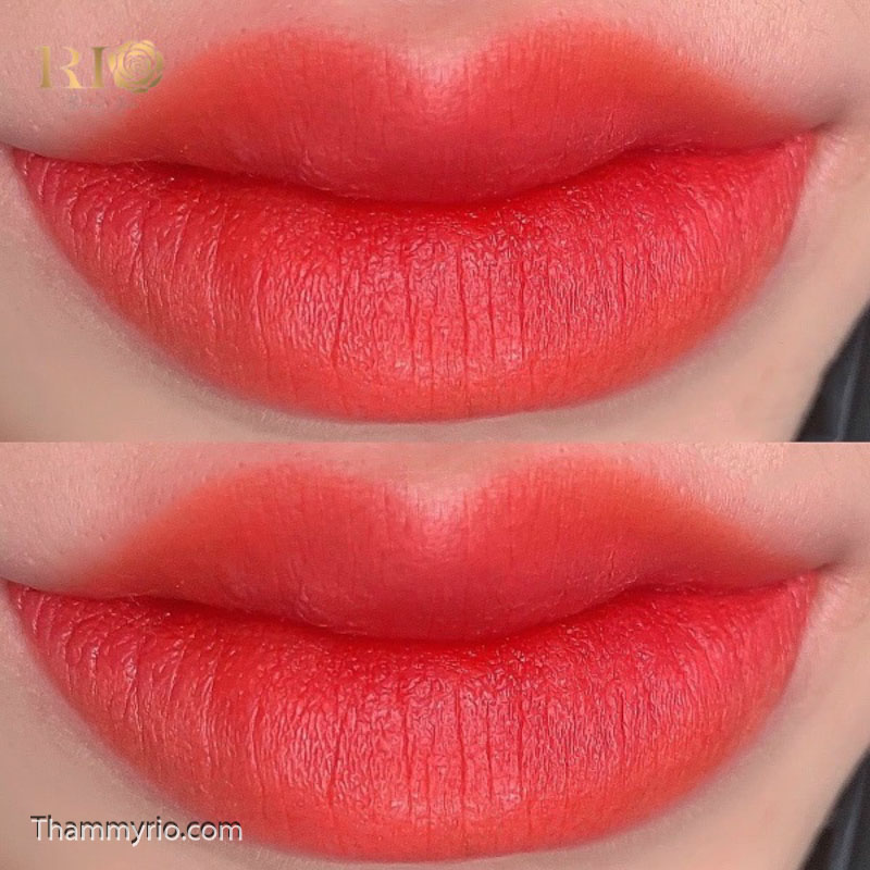 Giá xăm môi đỏ hồng đào tự nhiên tại Thẩm Mỹ Rio Beauty Clinic