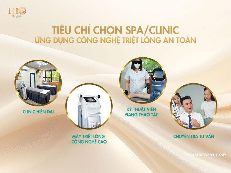 Top 5 công nghệ triệt lông an toàn và hiệu quả mới nhất 2025 5 Tiêu chí chọn spa/clinic ứng dụng công nghệ triệt lông an toàn