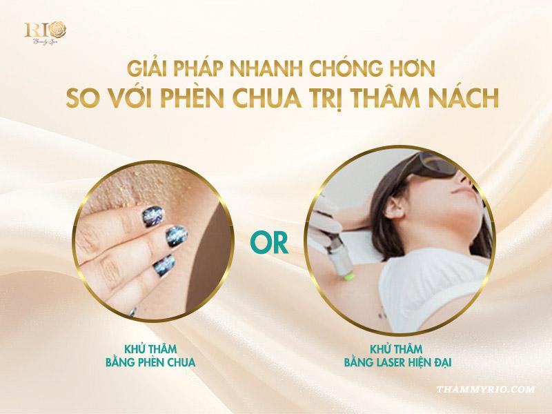 Giải pháp nhanh chóng hơn so với phèn chua trị thâm nách