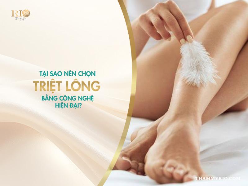 Quy trình triệt lông công nghệ hiện đại nhất nên thử 2 Tại sao nên chọn triệt lông bằng công nghệ hiện đại?