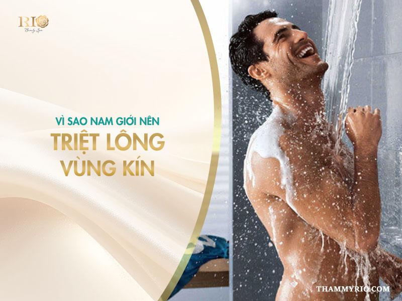 Triệt lông vùng kín nam sạch khỏe, chuẩn nam tính 2025 2 Vì sao nam giới nên triệt lông vùng kín?
