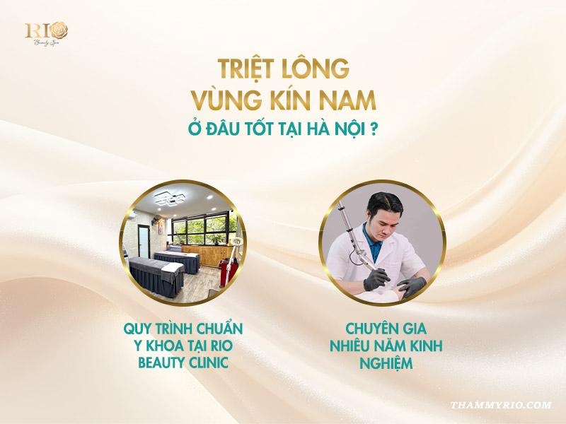 Triệt lông vùng kín nam sạch khỏe, chuẩn nam tính 2025 6 Triệt lông vùng kín nam ở đâu tốt tại Hà Nội?