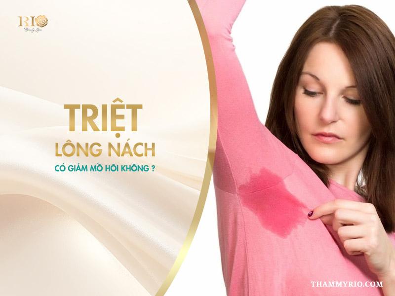 Khám phá lợi ích bất ngờ từ triệt nách có thể bạn chưa biết! 5 Triệt lông nách có giảm mồ hôi không?