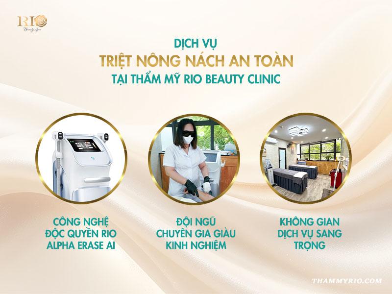 Khám phá lợi ích bất ngờ từ triệt nách có thể bạn chưa biết! 7 Triệt lông nách an toàn – Dịch vụ tại Thẩm mỹ Rio Beauty Clinic