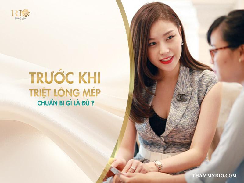 Triệt ria mép: Quy trình chuẩn y khoa tại Thẩm mỹ Rio 4 Trước khi triệt lông mép: Chuẩn bị gì là đủ?