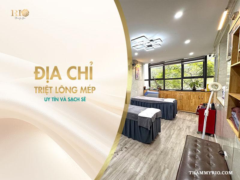 Triệt ria mép: Quy trình chuẩn y khoa tại Thẩm mỹ Rio 7 Địa chỉ triệt lông mép uy tín và sạch sẽ