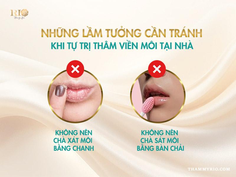 Top 5 cách trị thâm viền môi bẩm sinh dứt điểm an toàn 9 Cảnh báo lầm tưởng khi tự trị thâm viền môi bẩm sinh tại nhà