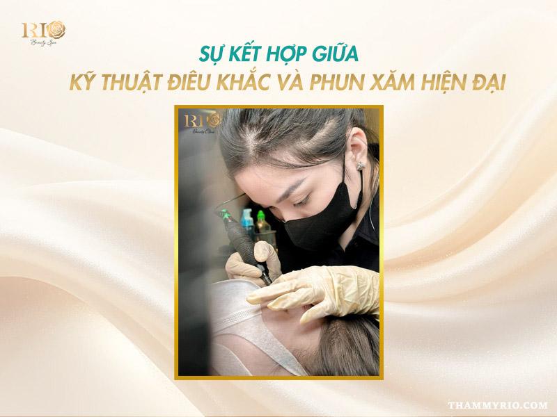 Điêu khắc đầu chân mày phun đuôi: Xu hướng làm đẹp hot 2026 3 Điêu Khắc Chân Mày Phun Đuôi - Thẩm Mỹ Rio Beauty Clinic