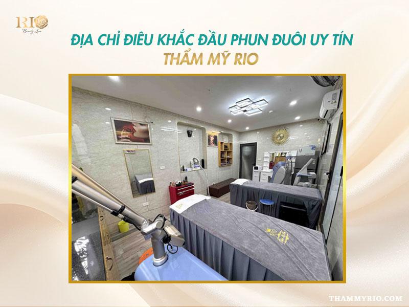 Điêu khắc đầu chân mày phun đuôi: Xu hướng làm đẹp hot 2026 9 Cơ sở Thẩm Mỹ Rio Beauty Clinic hiện đại cho dịch vụ điêu khắc đầu phun đuôi