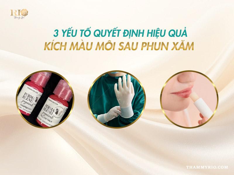 Bí quyết kích màu môi sau phun: Đảm bảo lên màu chuẩn đẹp 5 3 yếu tố quyết định hiệu quả kích màu môi sau phun xăm
