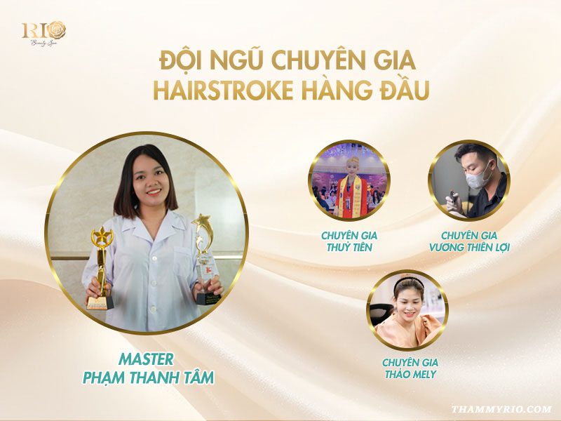 Nhược điểm của Hairstroke – được khắc phục bởi đội ngũ chuyên gia hàng đầu tại Thẩm Mỹ Rio.