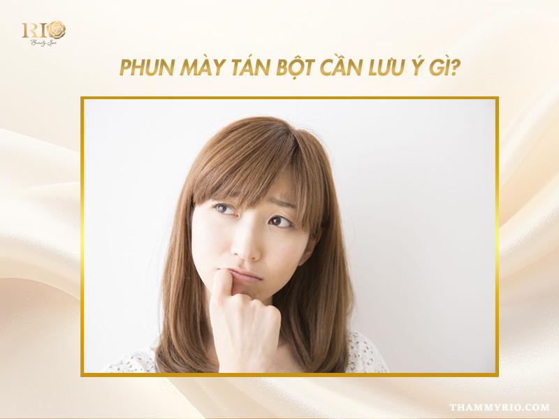 Phun mày tán bột là gì? Có nên phun tán bột mày không? 6 Phun mày tán bột cần lưu ý gì để dáng mày đẹp và giữ màu lâu?