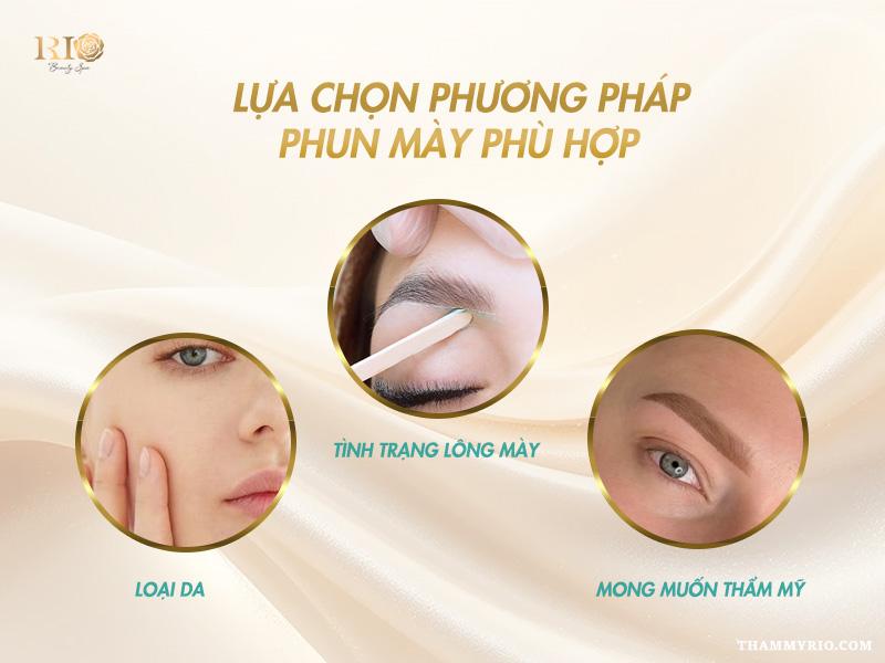 Phun mày tán bột là gì? Có nên phun tán bột mày không? 8 Lựa chọn phương pháp phun mày tán bột phù hợp với từng loại da và dáng mày.
