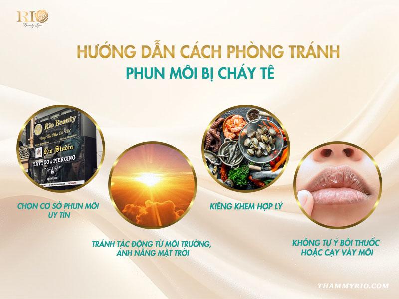 Phun môi bị cháy tê là do đâu? Cách khắc phục an toàn 5 Hướng dẫn cách phòng tránh phun môi bị cháy tê