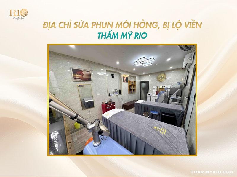 Phun môi bị lộ viền môi xử lý thế nào chuẩn, ít tốn kém? 5 Địa chỉ sửa phun môi bị lộ viền môi uy tín tại Thẩm Mỹ Rio – chuyên phục hồi môi hỏng và viền môi lem màu.