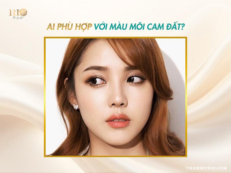 Phun môi màu cam đất - Gam màu phù hợp với mọi phong cách 3 Ai phù hợp với phun môi màu cam đất tự nhiên và sang trọng.