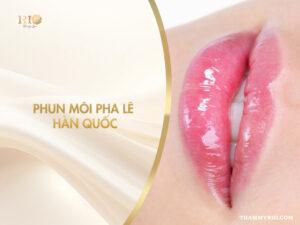 phun môi pha lê