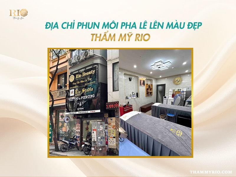 Phun môi pha lê Hàn Quốc cho đôi môi căng mọng trong veo 6 địa chỉ phun môi pha lê lên màu đẹp tại Thẩm Mỹ Rio