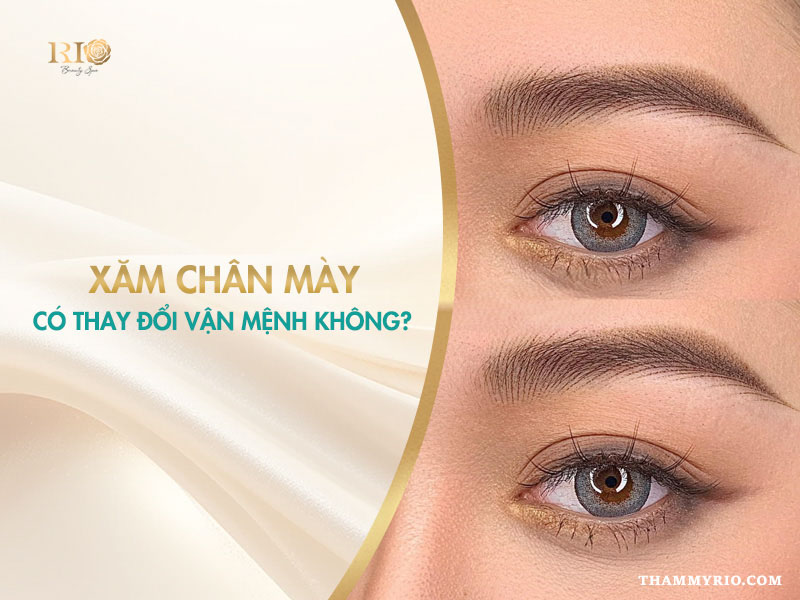 Xăm chân mày có thay đổi vận mệnh không? Cùng Thẩm Mỹ Rio khám phá mối liên hệ giữa dáng mày, tướng số và phong thủy gương mặt. Tư vấn chọn dáng mày phú quý, thanh tú, chuẩn bản mệnh giúp dung mạo hài hòa, thu hút may mắn và tài lộc.