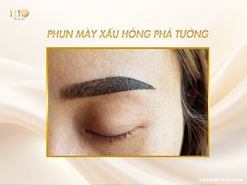 Xăm chân mày có thay đổi vận mệnh không? Góc nhìn phong thủy 4 xăm chân mày có thay đổi vận mệnh không, phun mày sai dáng có phá tướng không