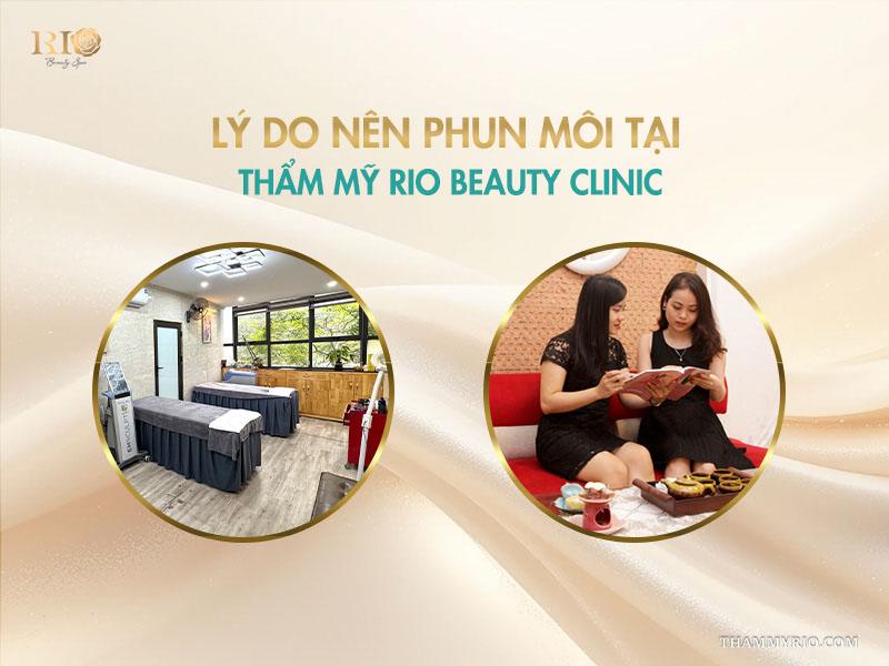 "Sổ tay" bảng màu phun môi tự nhiên 2026 chuẩn sành điệu! 5 Lý do nên phun môi tại Thẩm mỹ Rio Beauty Clinic