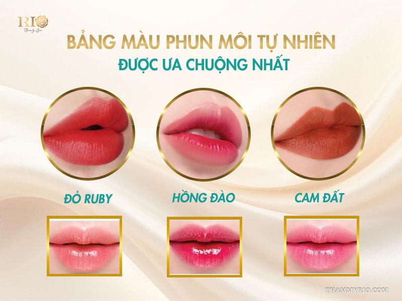 "Sổ tay" bảng màu phun môi tự nhiên 2026 chuẩn sành điệu! 2 Bảng màu phun môi tự nhiên được ưa chuộng nhất