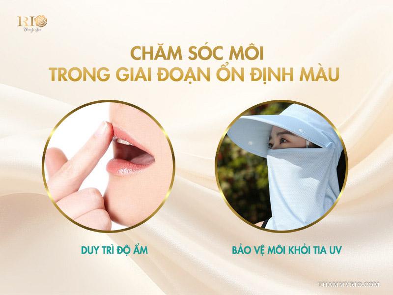 Cách làm môi lên màu sau xăm nhanh và tự nhiên nhất tại nhà 5 Cách làm môi lên màu sau xăm – chăm sóc trong giai đoạn ổn định màu để màu môi đều và mềm mịn.