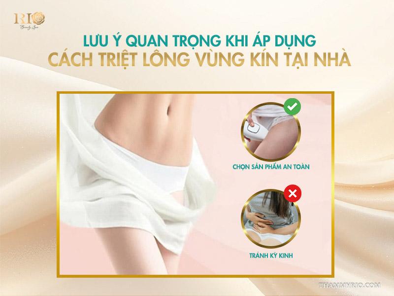 6 Cách triệt lông vùng kín tại nhà sạch mịn và an toàn 4 Lưu ý quan trọng khi áp dụng cách triệt lông vùng kín tại nhà