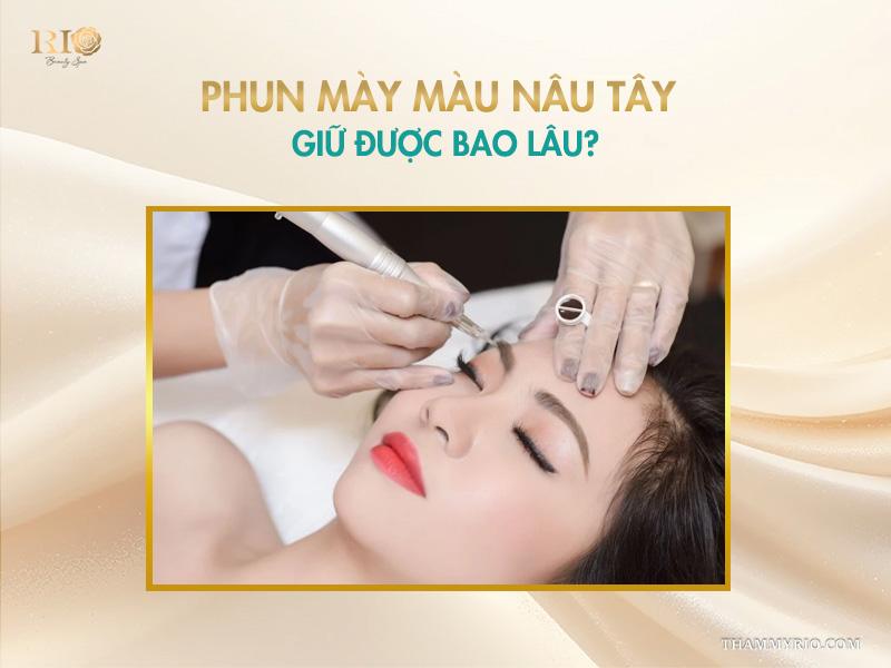 Chân mày màu nâu tây: xu hướng làm đẹp sang xịn 2026 5 Cách chăm sóc sau khi phun chân mày màu nâu tây để lên màu chuẩn đẹp