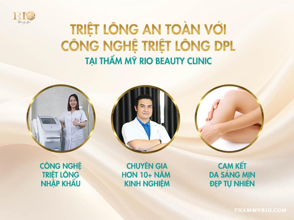 Công nghệ triệt lông DPL: 5 ưu điểm và hiệu quả thực tế 11 Triệt lông an toàn với công nghệ triệt lông DPL tại Thẩm mỹ Rio Beauty Clinic