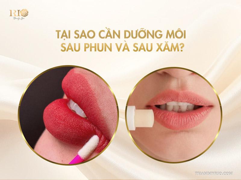 6 cách dưỡng môi sau phun giúp lên màu chuẩn, mềm mịn tự nhiên 2 Tại sao cần dưỡng môi sau phun và sau xăm?