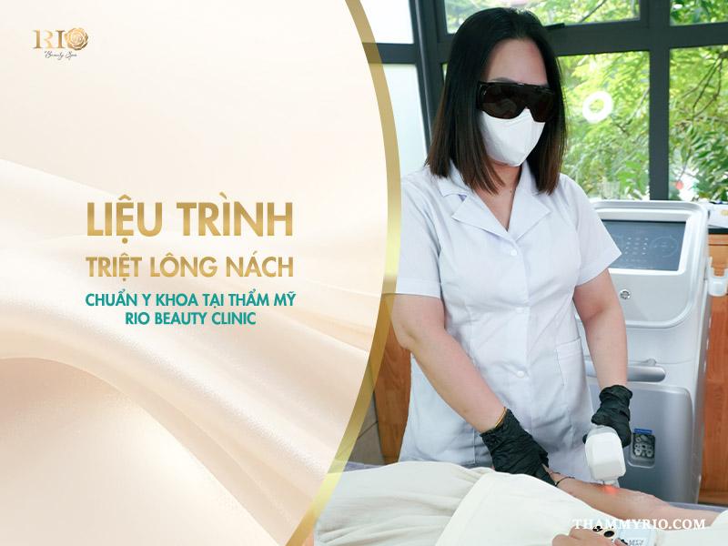 1 liệu trình triệt lông nách bao nhiêu buổi thì hết lông? 6 Liệu trình triệt lông nách chuẩn y khoa tại Thẩm mỹ Rio Beauty Clinic – Đảm bảo an toàn và hiệu quả