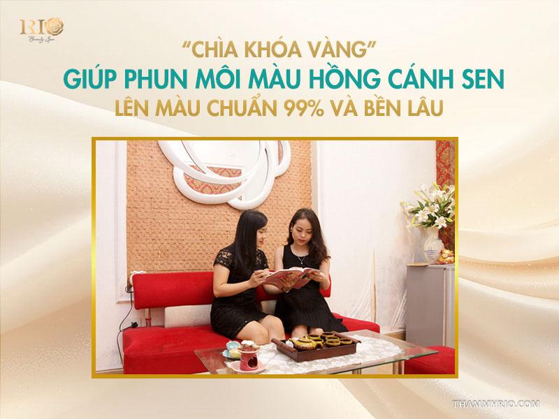 Lý do khiến phun môi màu hồng cánh sen được lòng phái đẹp 6 “Chìa khóa vàng” giúp phun môi màu hồng cánh sen lên màu chuẩn 99% và bền lâu