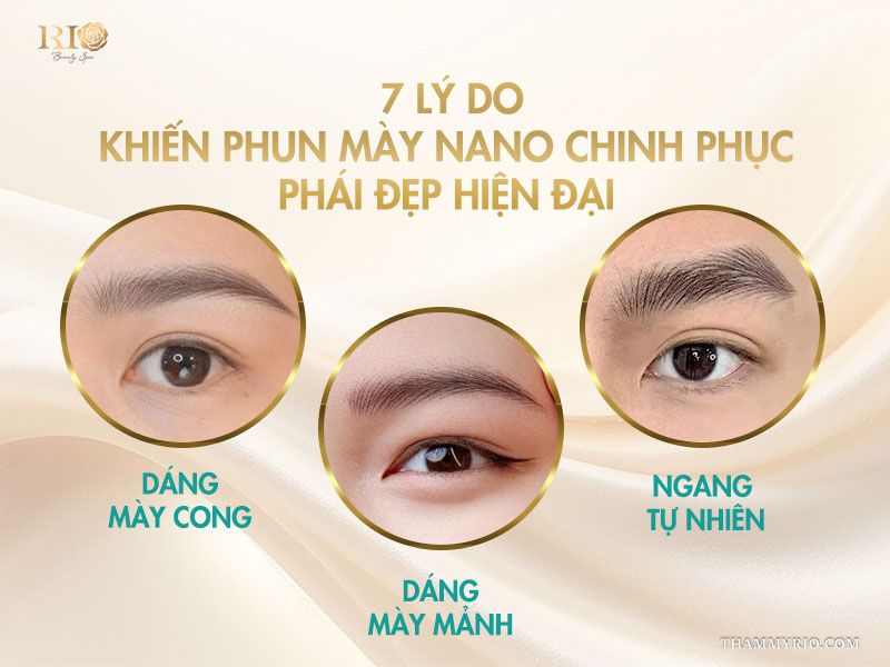 Công nghệ phun mày Nano: 7 lý do khiến 99% khách hàng tin chọn 3 7 lý do khiến phun mày Nano chinh phục phái đẹp hiện đại