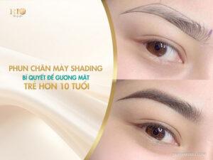 Phun chân mày shading: Bí quyết để gương mặt trẻ hơn 10 tuổi