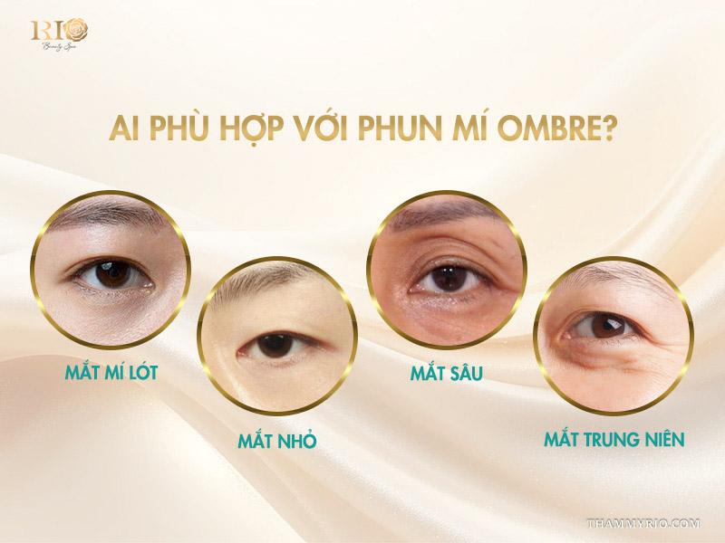 Phun mí ombre – Xu hướng làm đẹp không thể rời mắt 3 Ai phù hợp với phun mí ombre?
