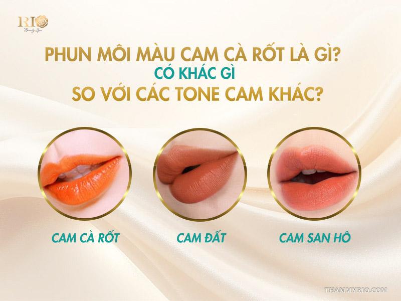 Phun môi màu cam cà rốt – tone cam hot giúp đôi môi rạng rỡ 2 Phun môi màu cam cà rốt là gì? Có khác gì so với các tone cam khác?