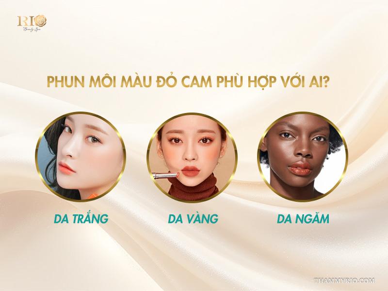 Phun môi màu đỏ cam: 10 điều cần biết để lên tone chuẩn 4 Phun môi màu đỏ cam phù hợp với ai?