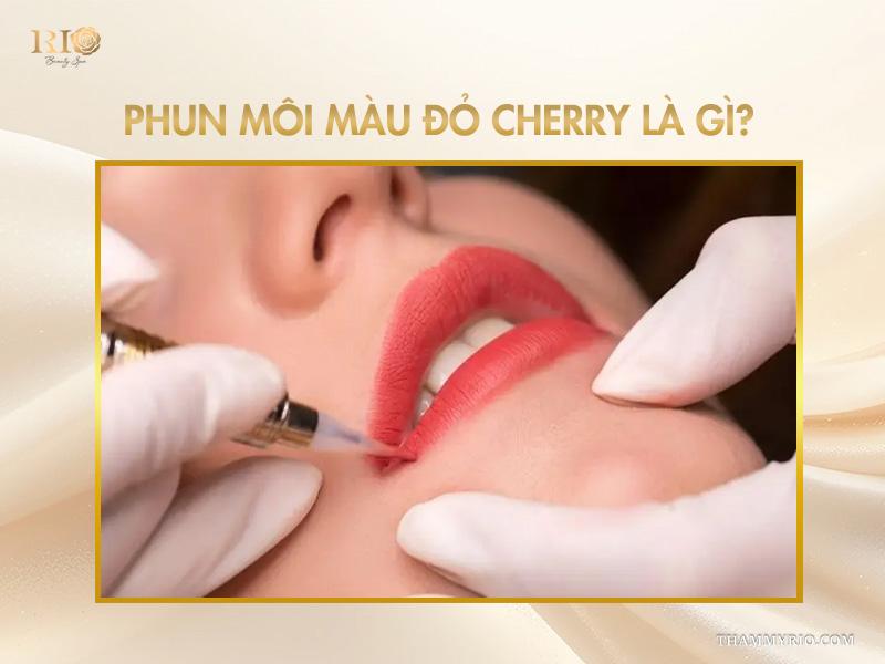 Phun môi màu đỏ cherry: Tông màu “nịnh da” được ưa chuộng nhất 2 Phun môi màu đỏ cherry là gì?