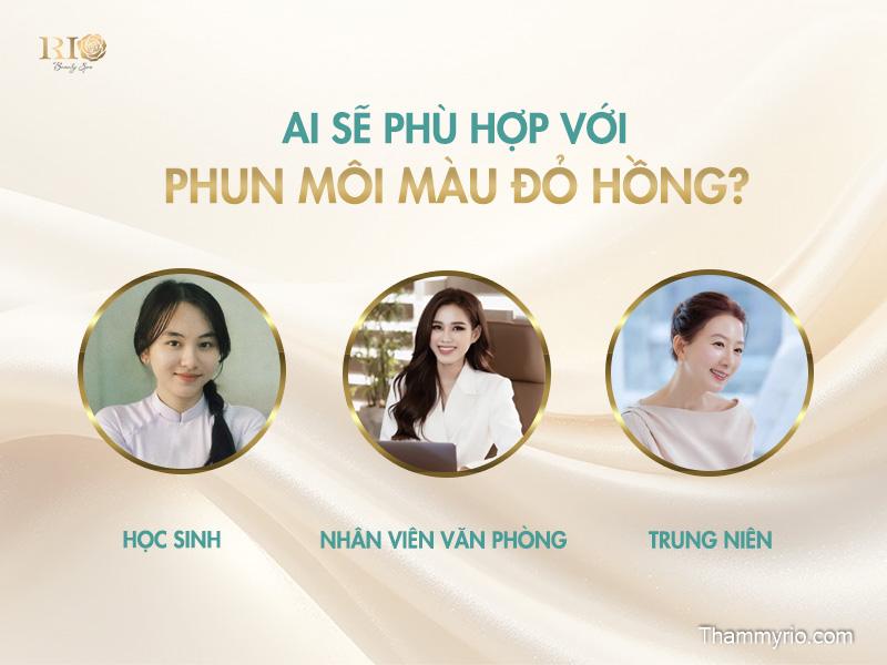Phun môi màu đỏ hồng - Màu môi tôn da, bừng sáng gương mặt 3 Phun môi đỏ hồng phù hợp mọi lứa tuổi