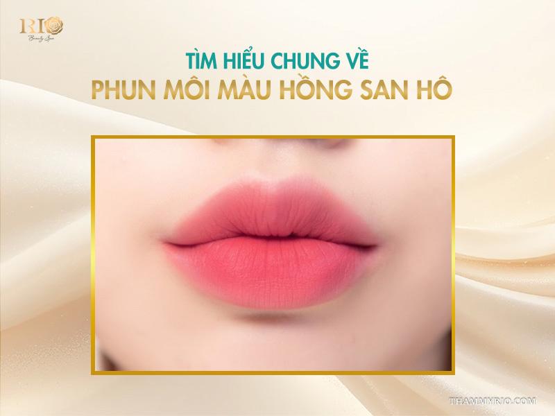 Phun môi màu hồng san hô - Cập nhật bảng giá mới nhất 2026 2 Tìm hiểu chung về phun môi màu hồng san hô