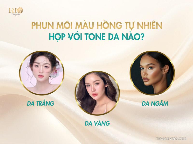 Phun môi màu hồng tự nhiên – Gam màu trẻ hóa mọi độ tuổi 5 Phun môi màu hồng tự nhiên hợp với tone da nào?