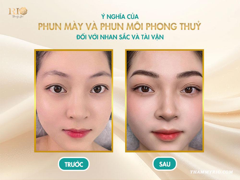 Phun xăm phong thủy: Thay đổi vận mệnh - Đẹp tự nhiên 3 Ý nghĩa của phun mày và phun môi phong thủy đối với nhan sắc và tài vận