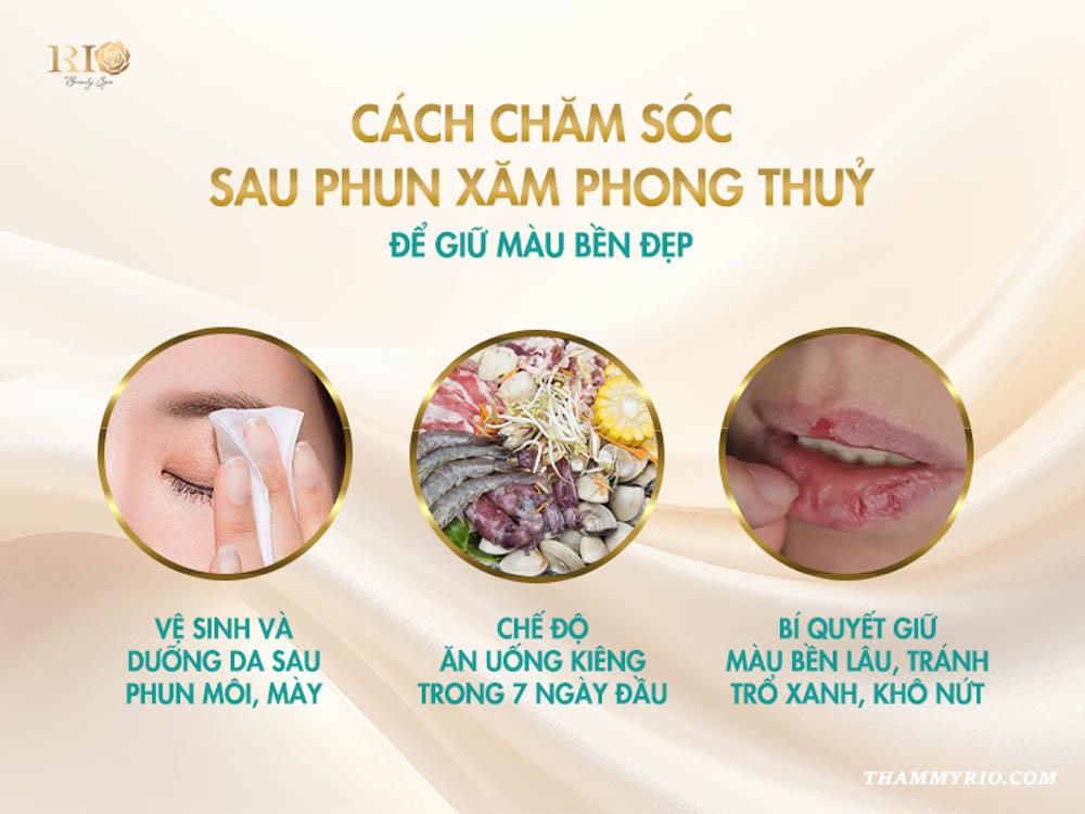 Phun xăm phong thủy: Thay đổi vận mệnh - Đẹp tự nhiên 9 Cách chăm sóc sau phun xăm phong thủy để giữ màu bền đẹp