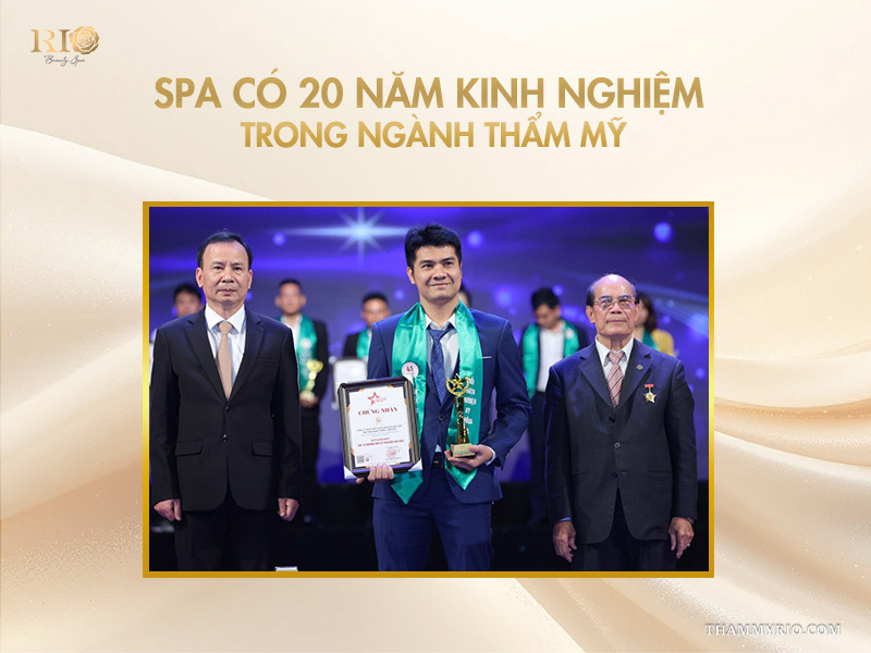 Spa phun xăm Thẩm Mỹ Rio với hơn 20 năm kinh nghiệm và đội ngũ chuyên gia đầu ngành