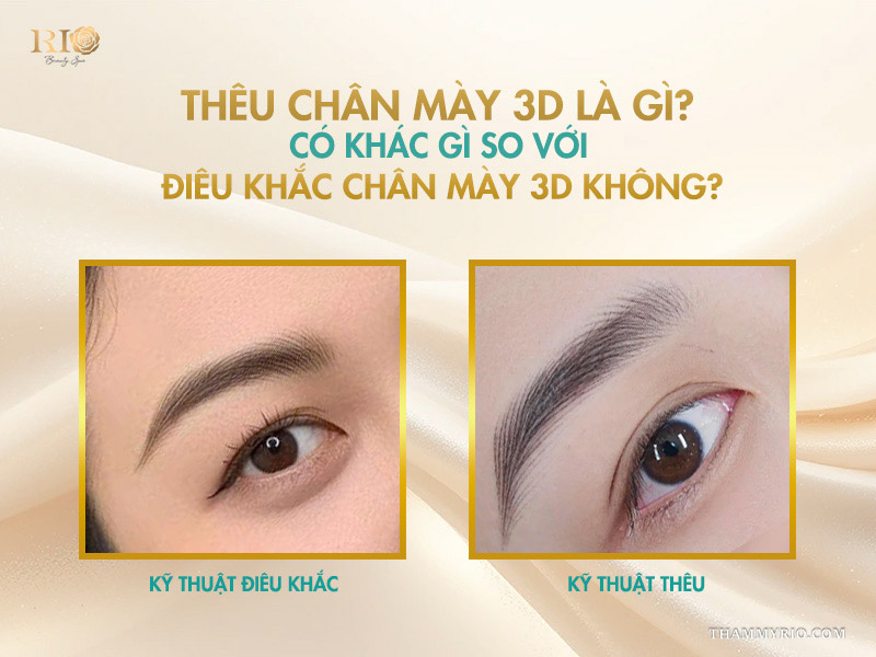 Thêu chân mày 3D là gì?