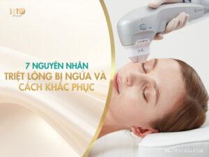 7 nguyên nhân triệt lông bị ngứa và cách khắc phục
