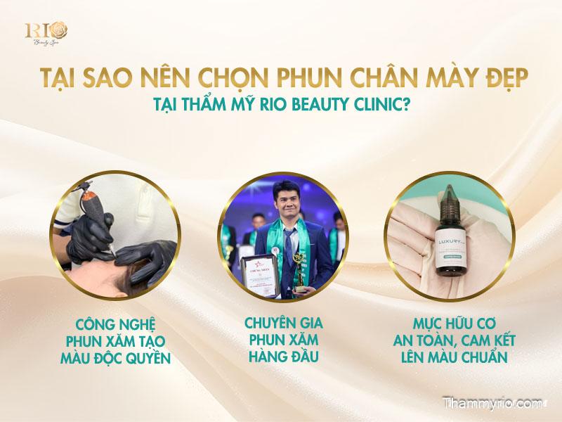 7 kiểu phun xăm chân mày đẹp giúp gương mặt hài hòa 7 Tại sao nên chọn phun chân mày đẹp tại thẩm mỹ Rio Beauty Clinic?